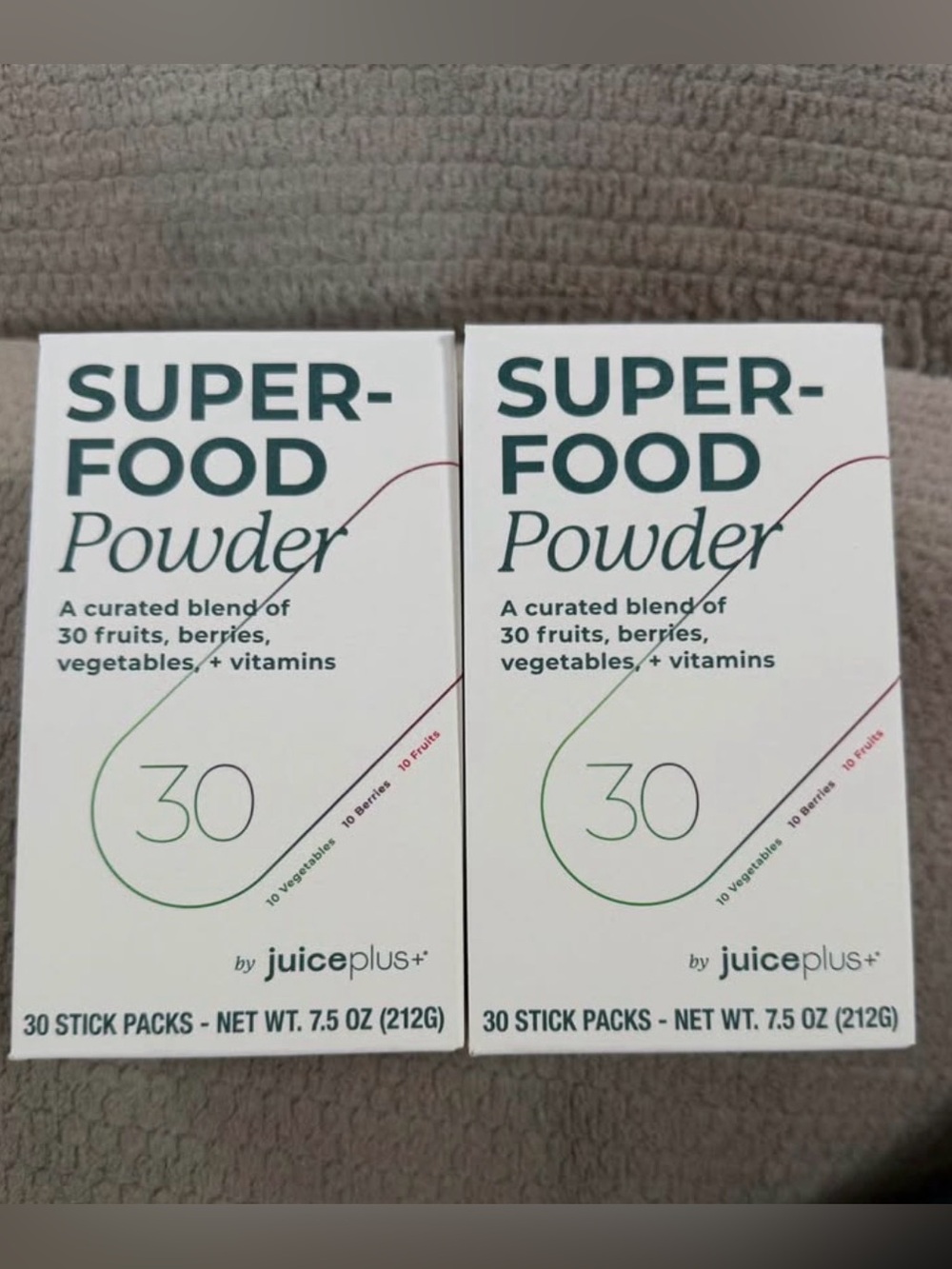 Super foods powder / 2 boxes of 30 - 2 for the price of 1